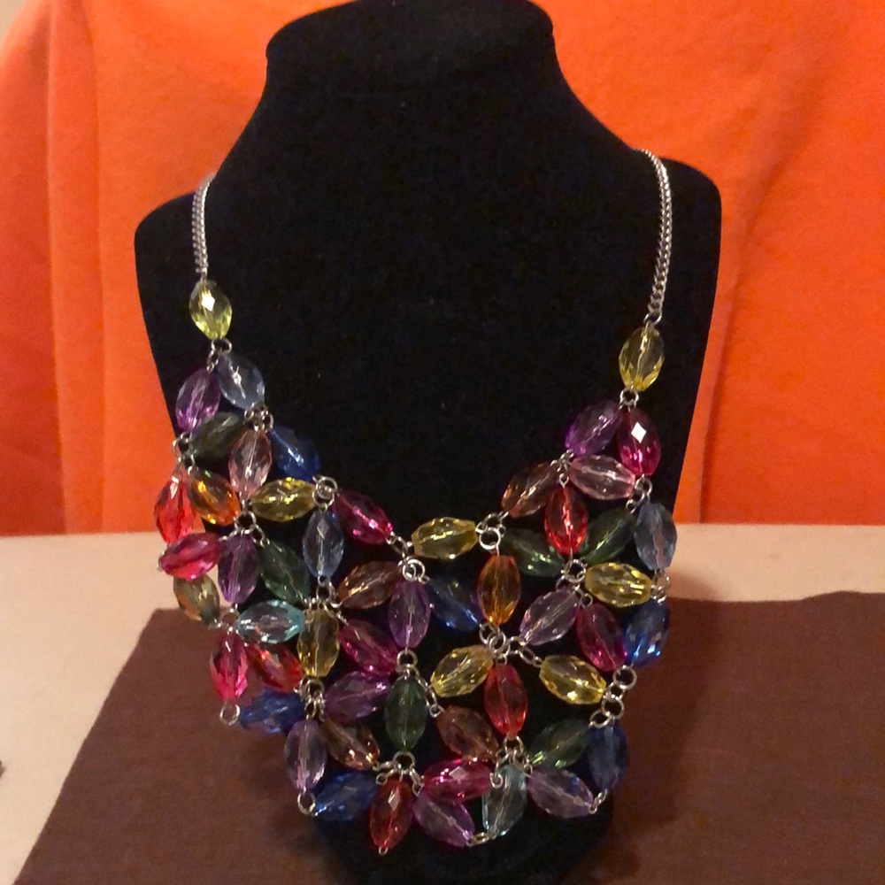 Custom  Jewelry necklace , stainless steel chain ,lobster clasp , 12 inches